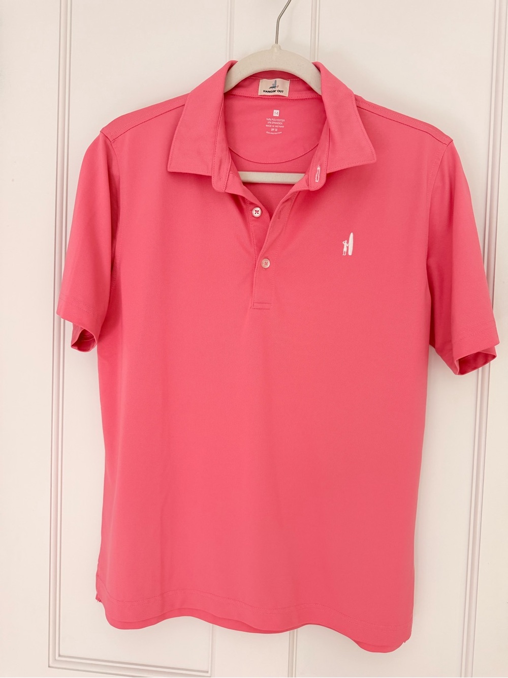 johnnie-O Boys' Coral Pink Polo Shirt